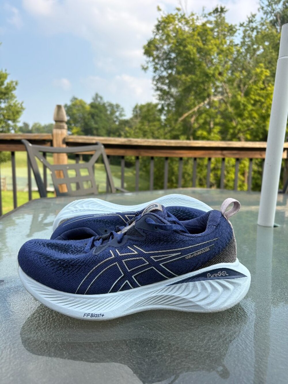 Asics Gel Cumulus 25 Indigo Blue - Size 8 Women's PureGEL FF Blast (1011B621-40)